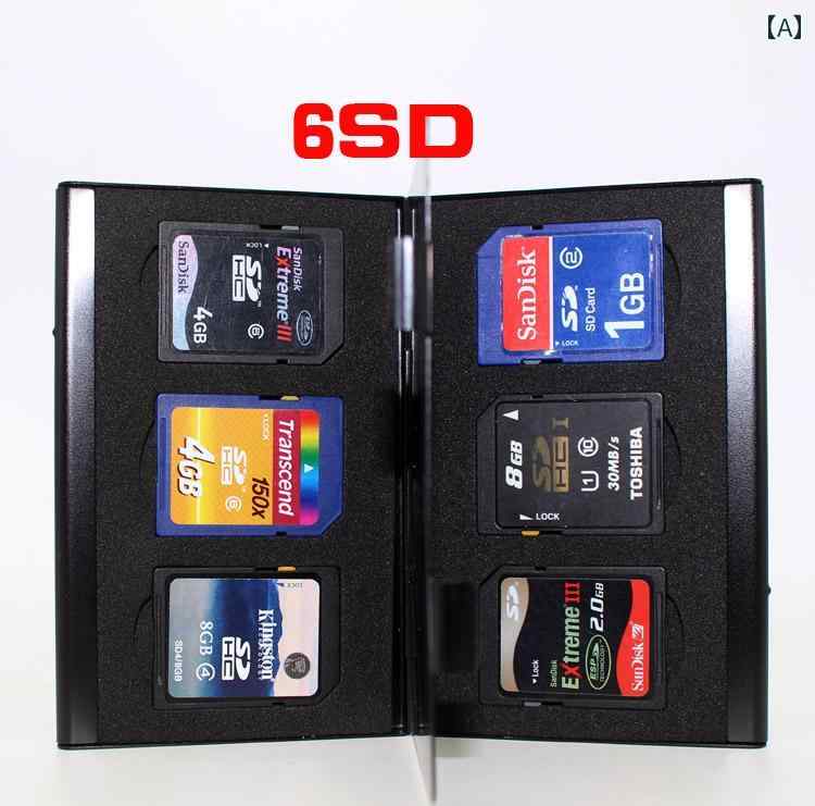 メディアオーガナイザー SD microSD CF 一眼レフ ミラーレスカメラ用 携帯 保護 防...