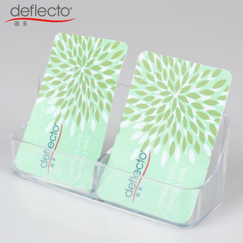 卓上 名刺ケース クリア 大容量 シンプル スタイリッシュ オフィス ビジネス デスク 収納 カードホルダ..