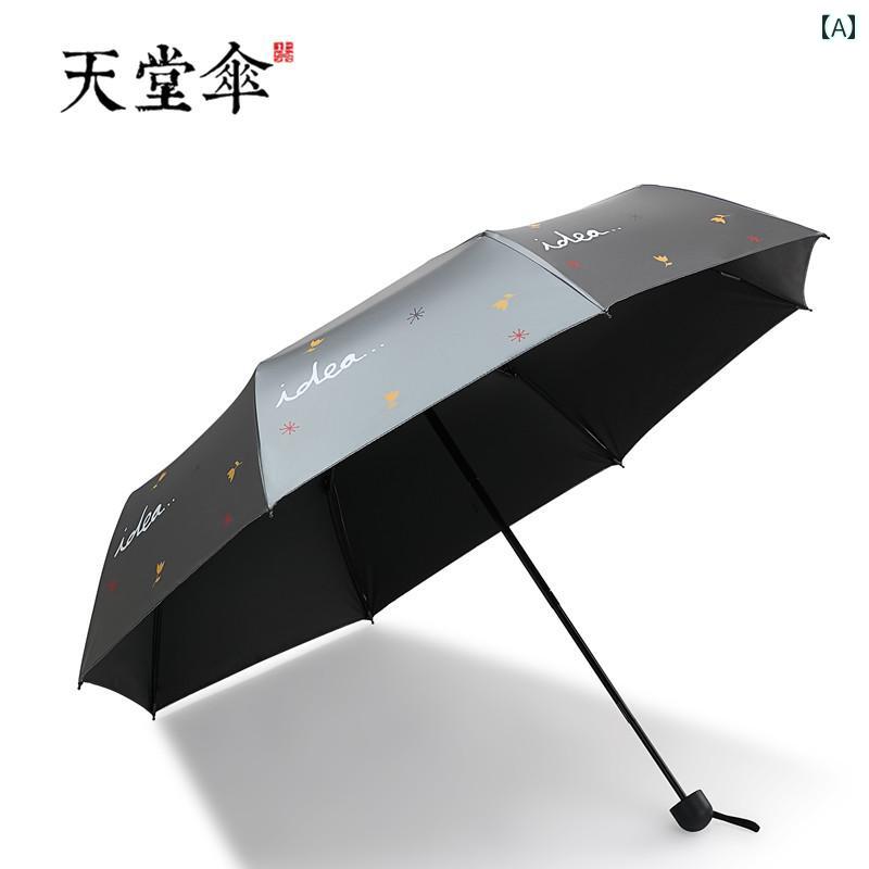 晴雨兼用傘 レディース 軽量 UVカット 遮光 折りたたみ傘 日傘 紫外線対策 コンパクト 三つ折り 黒コー..