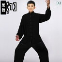 太極拳 服 功夫服 カンフー 太極拳ウェア 表演服 練習着 演舞用服 拳法 太極拳パンツ カンフーパンツ 上下セット 2点セット 綿 パフォーマンス服 男女兼用