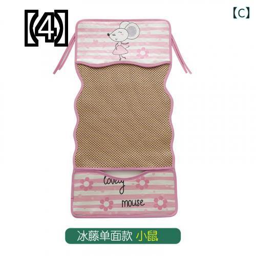 ベビーカー シート 夏 暑さ対策 ござ 敷パット バギー 赤ちゃん キッズ アクセサリー 通気性 涼しい 快適 吸水速乾 おでかけ ギフト 竹 両面 青 ピンク 緑 恐竜 ねずみ