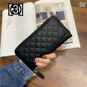 財布 新 刺繍ゲラチェーン クラッチバッグ 大容量のロング財布