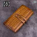 財布 おしゃれ レトロ ハンドメイド レザー ウォレット 牛革 ハンドバッグ ウォレット メンズ レザー ウォレット メンズ ロング ジッパー