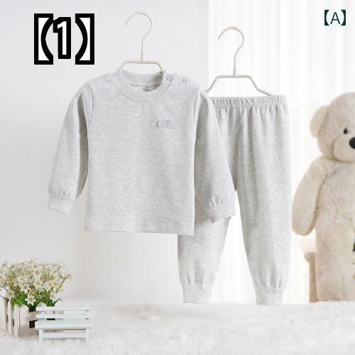 楽天フロントップ楽天市場店子供用 パジャマ 寝間着 ルームウェア キッズ 長袖 キッズパジャマ 上下セット セットアップ ベルベット 男の子 女の子 綿 無地 赤ちゃん シンプル