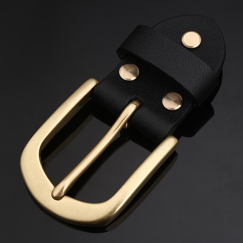 ベルトバックル メンズ 男性用 真鍮 ソリッドブラス ピンバックル クラシック ビジネス カジュアル 普..