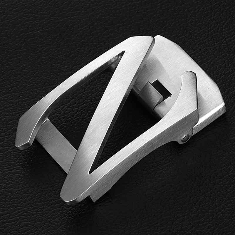 ベルトバックル メンズ ヘアライン加工 316ステンレス サージカルステンレス オートロック式 35cm幅 ゴールド シルバー