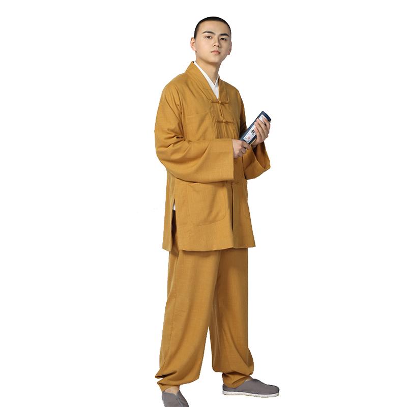 作務衣 メンズ 男性用 接触冷感 吸湿速乾 通気性 春夏 涼しい 半袖 ショート丈 上下セット 禅宗用 ルー..