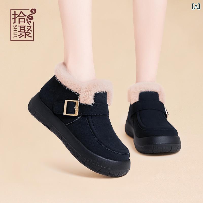 ・スタイル: コンフォート・筒丈: ショート・ブーツ筒表地素材: ・アッパー裏地素材: 人工長毛プラッシュ・サイズ展開: 35 36 37 38 39 40・対象: ミドルエイジ（40-60歳）・適用シーン: スポーツ・アッパー素材: ・製...