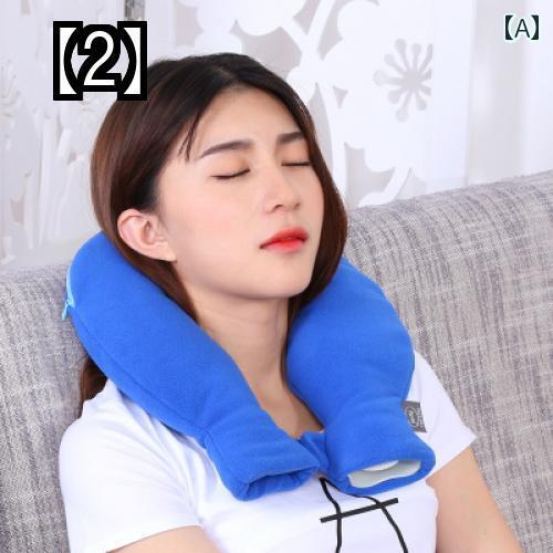 湯たんぽ かわいい u字 安眠グッズ 健康グッズ 健康 暖かい ウォーター ネック 首 防爆 スカーフ 温水バッグ 肩首のウォーマー 痛み和らげ 取り外洗える カバー付き 花柄 レッド ブルー(4)