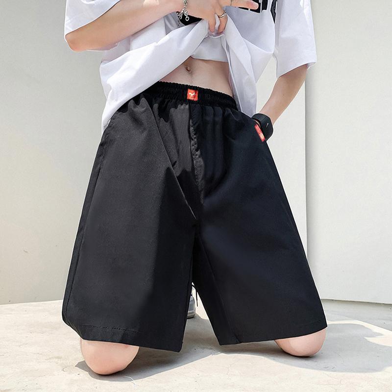 ショートパンツ メンズ ゆったり ストレート 接触冷感 薄手 軽量 カジュアル スポーツ 夏 ハーフパンツ 男性用 ポリエステル 無地 ビーチ リゾート 普段使い 部屋着