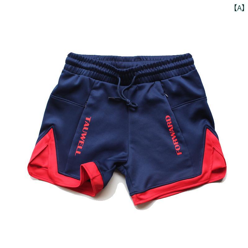 ショートパンツ メンズ 春夏 スポーツ 速乾 吸湿速乾 通気性 3分丈 ポケット ジッパー おしゃれ ランニング トレーニング フィットネス カジュアル ウエストゴム ポリエステル 伸縮