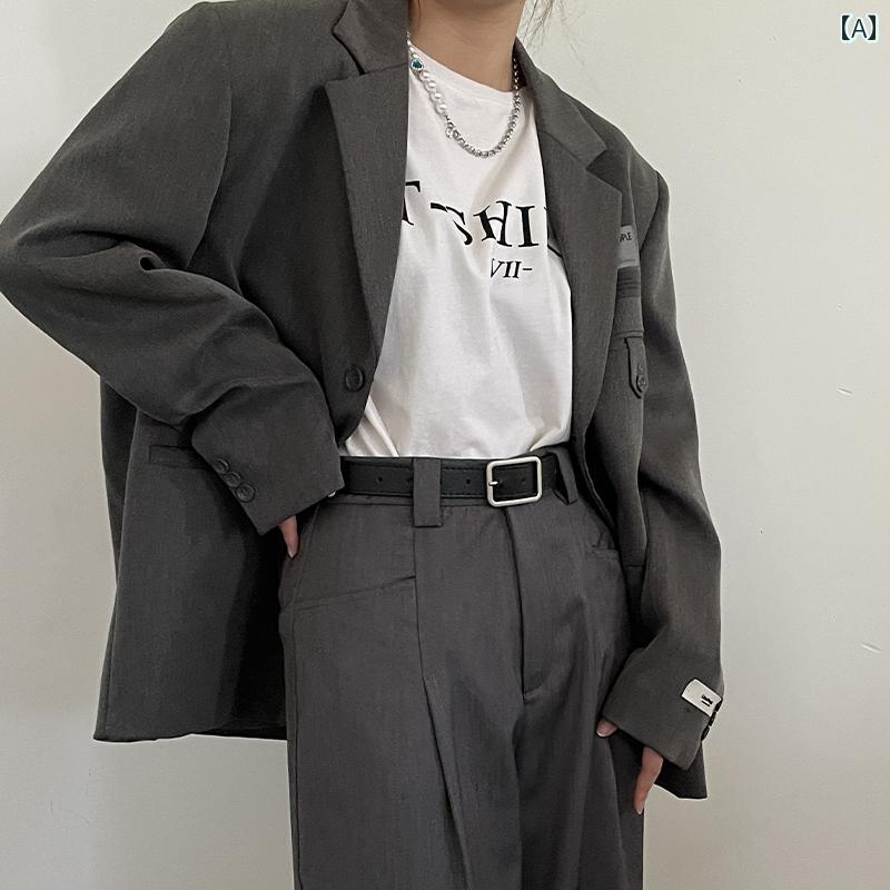 ベルト レディース おしゃれ 秋 カジュアル 韓国 シンプル 黒 ベーシック デニムパンツ 合わせ 装飾