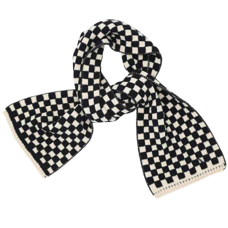 機能: 保温性が高さ 柄: チェック柄 デザイン: 長方形 スタイル: 韓国 タイプ: マフラー・スカーフ カラー: チェック柄 性別: 女性