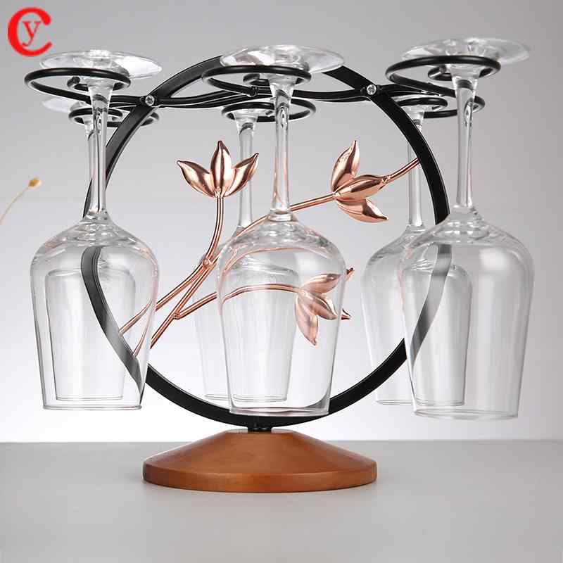 ワインラック 家庭用 無垢材 ワイングラスホルダー 吊り下げ式 ステムウェア おしゃれ ディスプレイス..