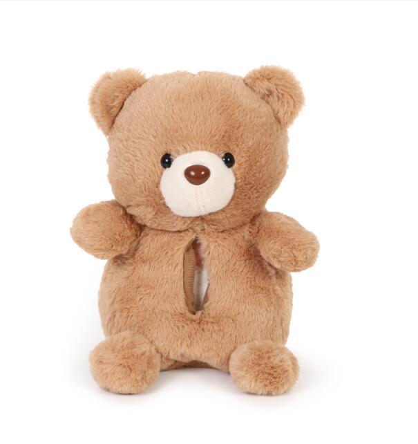 ティッシュケース 車用 車載 吊り下げ式 クマ ひよこ ウサギ 動物 キャラクター かわいい ふわふわ も..