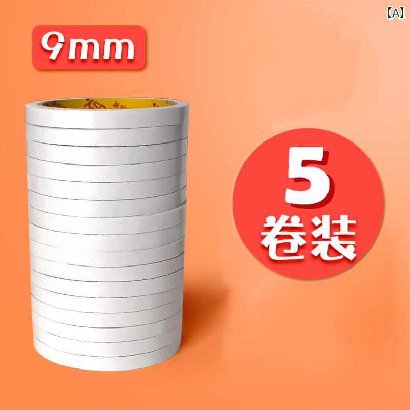 両面テープ 強力 高粘着 透明 はがせる 跡が残らない 壁固定 工作 手芸 事務用品 小学生 子供 幼稚園 ..