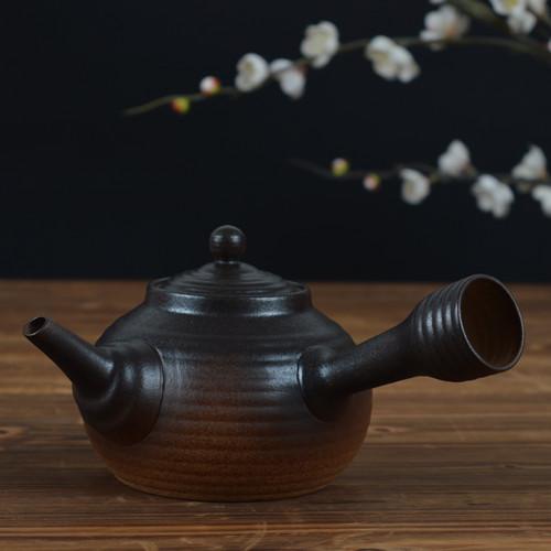 急須 紫砂陶器 家庭用 大容量1リットル以上 直火 ガスコンロ 電気陶器炉 湯沸かし 煮出し お茶淹れ つ..