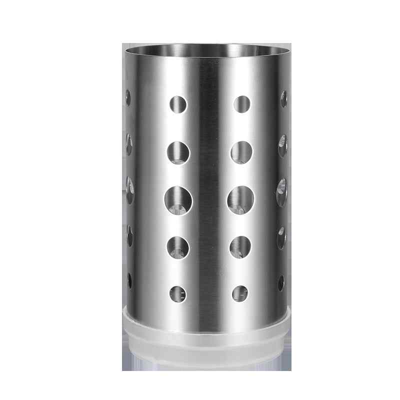 箸立て 304ステンレス製 厚手 背高 深型 キッチン収納 カトラリースタンド 水切り 卓上 シンプル おし..