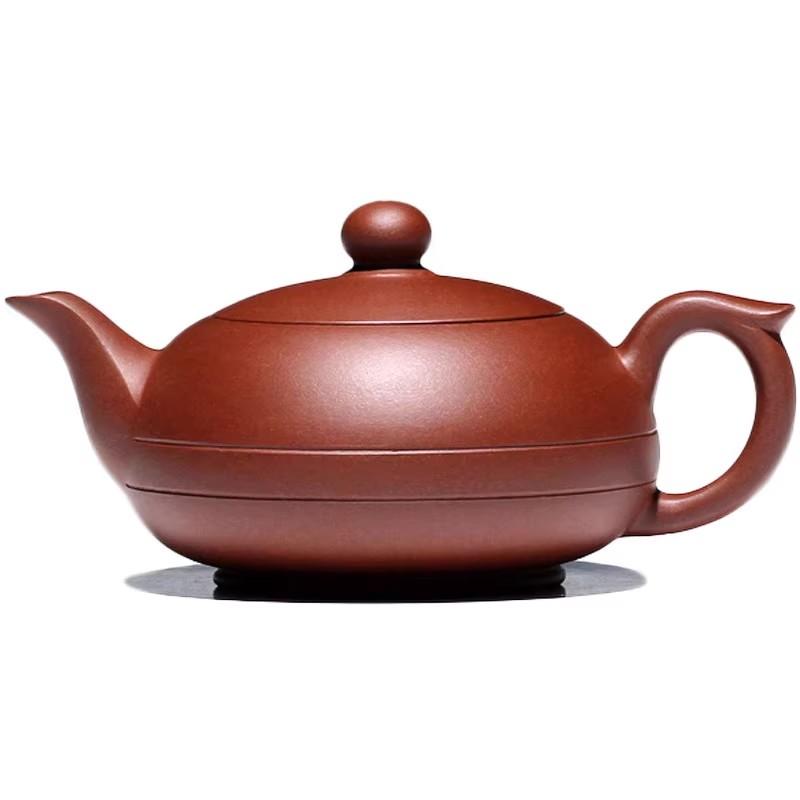 急須 宜興紫砂 手作り 茶器セット 中国茶器 茶道具 普段使い 自宅用 本格的 工芸品 陶器 紅皮龍 老紫泥..