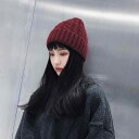 ニット帽 レディース メンズ 秋冬 韓国 かわいい 学生 カジュアル 防寒 暖かい 小顔効果 ユニセックス アクリル ビーニー 普段使い