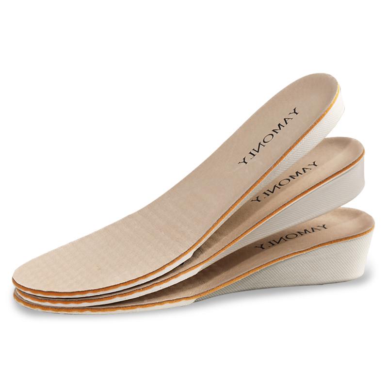 インソール メンズ レディース 男性用 女性用 シークレット 厚底 身長アップ ピッグスキン レザー 快適..