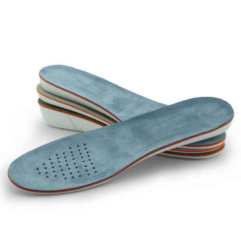 インソール 男女兼用 シークレット 革 フルインソール 身長アップ 脚長効果 吸汗速乾 通気性 防臭 蒸れ..