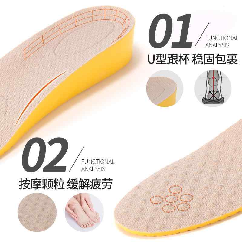 Glass Bowls - シークレットインソール メンズ レディース 男性用 女性用 隠し 身長アップ インヒール 中敷き フルタイプ ハーフタイプ 軽量 衝撃吸収 普段使い スポーツ ウォーキング ランニング 2cm 3cm 4cm
