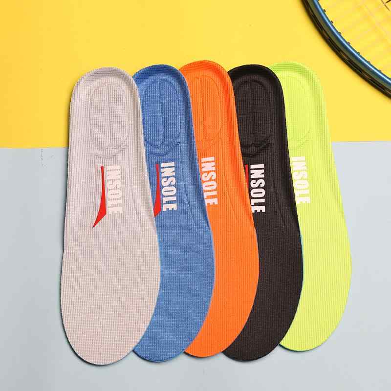 インソール 男女兼用 スポーツシューズ スニーカー 運動靴 中敷き 通気性 吸汗速乾 防臭 衝撃吸収 高反発 クッション性 軽量 ランニング ウォーキング 立ち仕事 疲労軽減