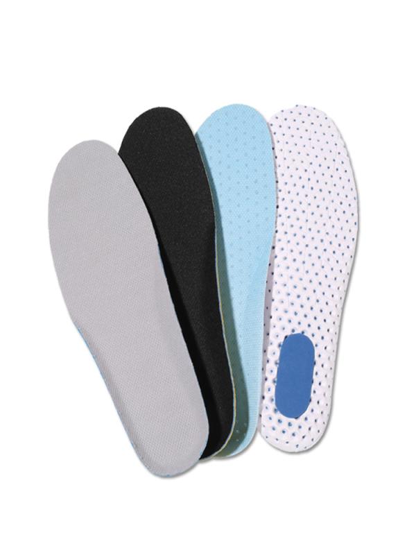 インソール 男女兼用 スポーツ ランニング 衝撃吸収 高反発 エアクッション 中敷き 厚底 ソフト 通気性 吸汗速乾 防臭 メッシュ 接触冷感 春夏