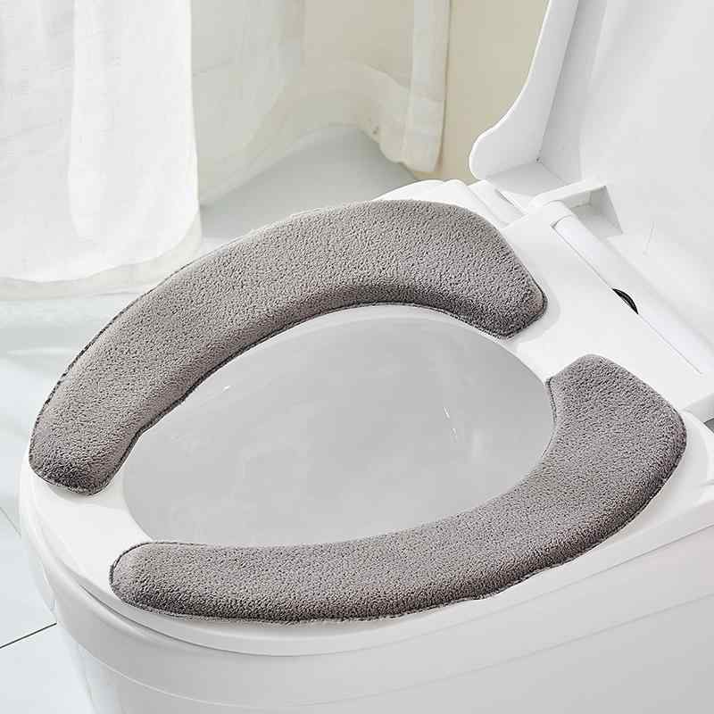 便座マット 冬用 厚手 ふわふわ もこもこ 家庭用 貼るタイプ 吸着式 便座カバー あったか 暖かい ソフト 汎用タイプ 便座シート 暖房不要