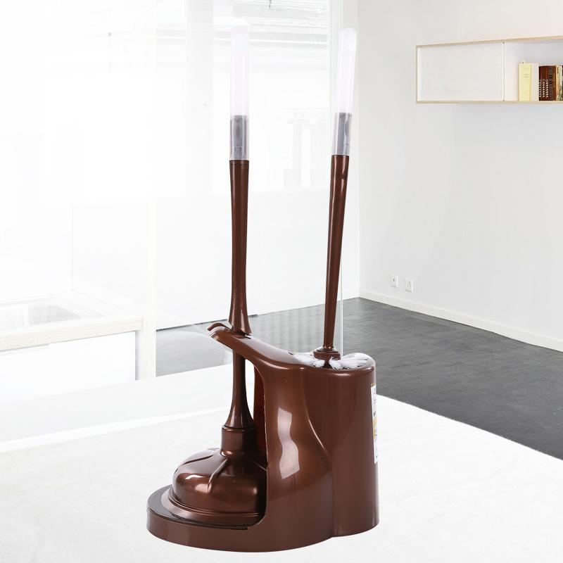 トイレブラシ ラバーカップセット つまり取り 便器掃除 排水管清掃 収納ケース スタンド一体型 耐久性 転倒防止 防水仕様 日焼け対策 ワインレッド ブロンズ