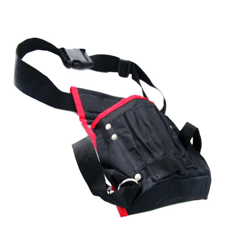 ウエストバッグ 多機能 オックスフォード 防水 自動車フィルム施工 電気工事 メンテナンス DIY 作業用 ..