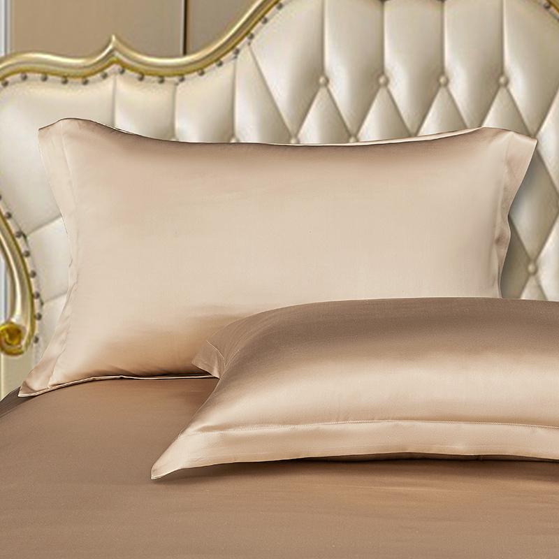 枕カバー 桑 両面 25匁 無地 滑らか 美髪 寝癖防止 保湿 静電気防止 摩擦軽減 シングル 安眠 快眠 ピロ..