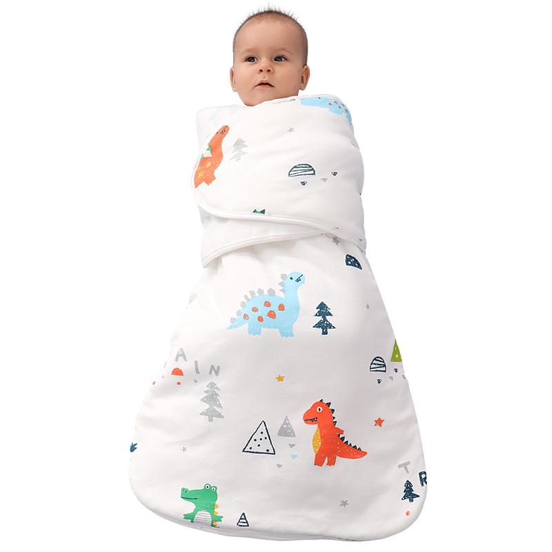 ベビー 新生児 スリーパー おくるみ 抱っこ布団 春夏 薄手 綿 通気性 快適 やわらか びくつき防止 モロー反射防止 寝冷え防止