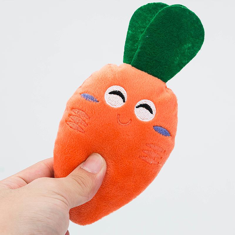 犬用おもちゃ 子犬 小型犬 ぬいぐるみ かわいい 丈夫 噛む 音の鳴る 歯固め デンタルケア 野菜 フルー..