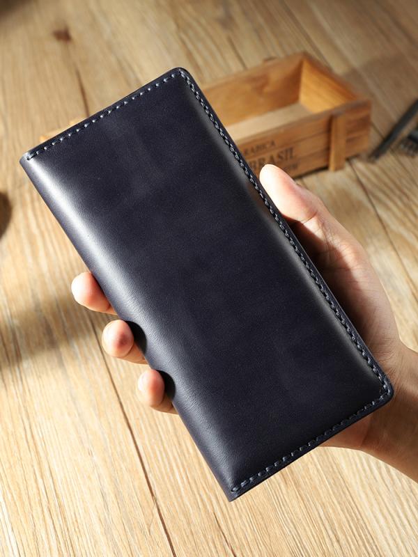 財布 メンズ 長財布 革 牛革 レザー シンプル レトロ ヴィンテージ 多機能 カードポケット 大容量 札入..