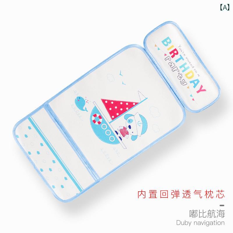 ベビーカーシート ベビー 新生児 子供 赤ちゃん 接触冷感 涼感シート 夏 クッション 通気性 ムレにくい 多機種 お出かけ チャイルドシート バギー兼用 マット