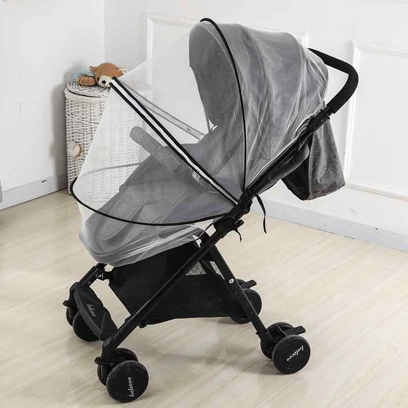 ベビーカー ベビー 蚊帳 蚊よけネット フルカバー 全面保護 メッシュ 虫よけ 防虫 日よけ UVカット 防塵 ほこりよけ 汎用 ハイシート お出かけ 散歩用 春夏