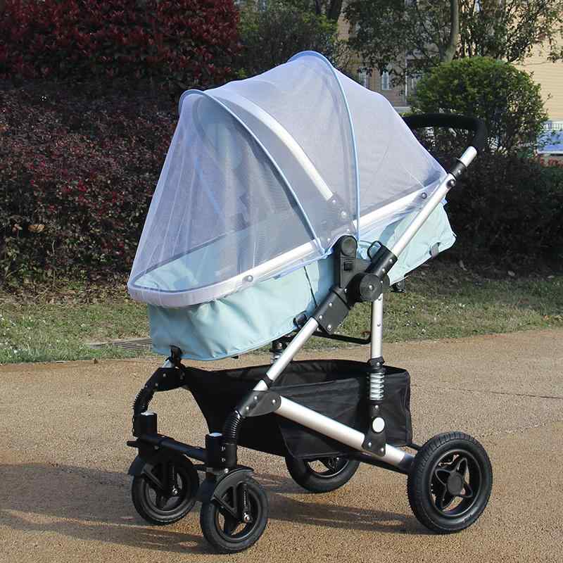 ベビーカー ベビー 赤ちゃん 蚊帳 モスキートネット 全面カバー 汎用 細目 メッシュ 虫よけ 通気性 乳..