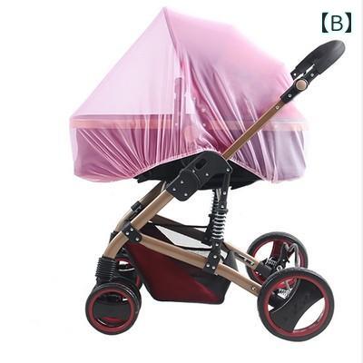 ベビーカー ベビー 赤ちゃん 蚊帳 モスキートネット 全面カバー 汎用 細目 メッシュ 虫よけ 通気性 乳児 お出かけ 散歩 日よけ ガード アクセサリー 3