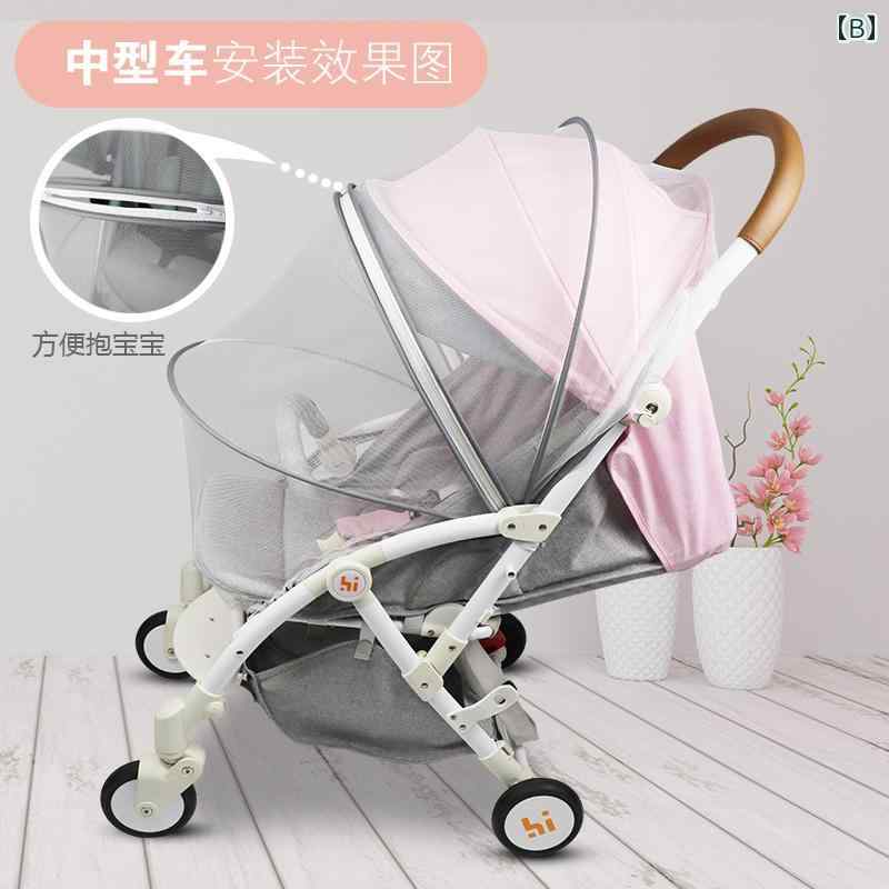 ベビーカーカバー ベビー 蚊よけネット ファスナー開閉 フルカバー 全面保護 汎用 ハイシート ワイドサイズ メッシュ