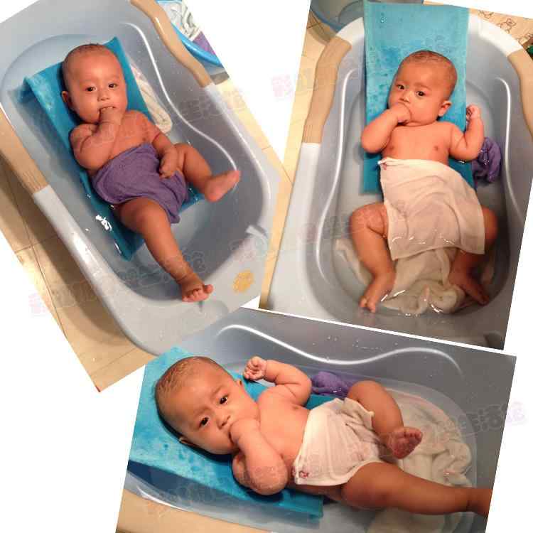 ベビーバスチェア 新生児 赤ちゃん 沐浴スタンド 沐浴ネット 大型 汎用タイプ スポンジマット クッショ..