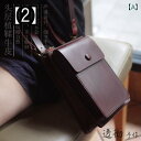 メンズ レディース レザー ハンドメイド カジュアル ポケット ショルダー スラント バック レトロ 牛革 大 画面 携帯電話 バッグ カメラ パスポート