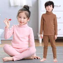 肌着 子供 男女兼用 キッズ ハイネック タートルネック 暖かい あったか 綿 コットン 吸湿速乾 ルームウェア 部屋着 上下セット 秋冬 防寒