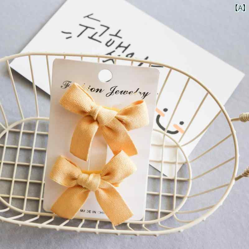 ヘアアクセサリー キッズ ベビー 女の子 手作り リボン ヘアクリップ ヘアピン 髪留め ペアセット かわいい プリンセス お嬢様 上品 ふんわり お出かけ 普段使い