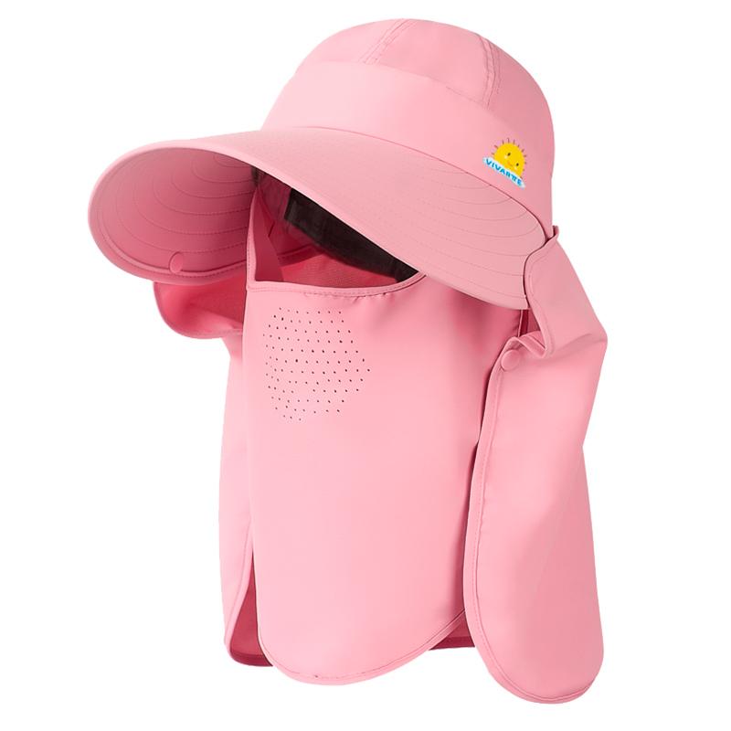 帽子 キッズ 男の子 女の子 UVカット つば広 ハット 日よけ帽子 春夏 紫外線対策 日焼け防止 フェイス..
