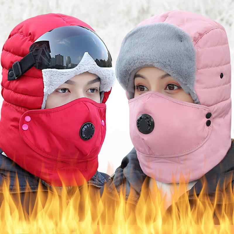 楽天フロントップ楽天市場店帽子 男女兼用 キッズ 親子 秋冬 防寒 裏起毛 雷鋒帽 耳当て 綿 コットン 防風 防雪 あったか カジュアル 普段使い アウトドア タウン