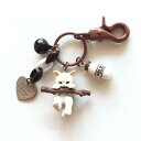 キーホルダー レディース 猫 ねこ アニマルモチーフ かわいい おしゃれ 個性派 プレゼント ギフト バッグチャーム 鞄飾り キーリング マスコット 人形