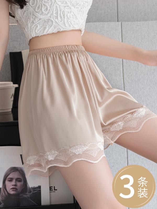 Other - ショートパンツ レディース おしゃれ 夏 ゆったり 大きいサイズ 涼しい 快適 レース裾 ずり上がり防止 インナーパンツ ボクサータイプ