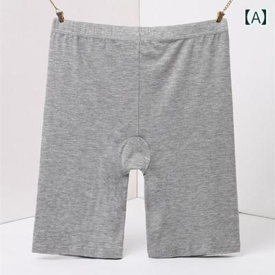 Other - パンツ レディース おしゃれ モダール 5分丈 大きいサイズ ハイウエスト レース 裾めくれ防止 インナー 透け防止